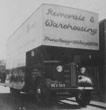 old removal van