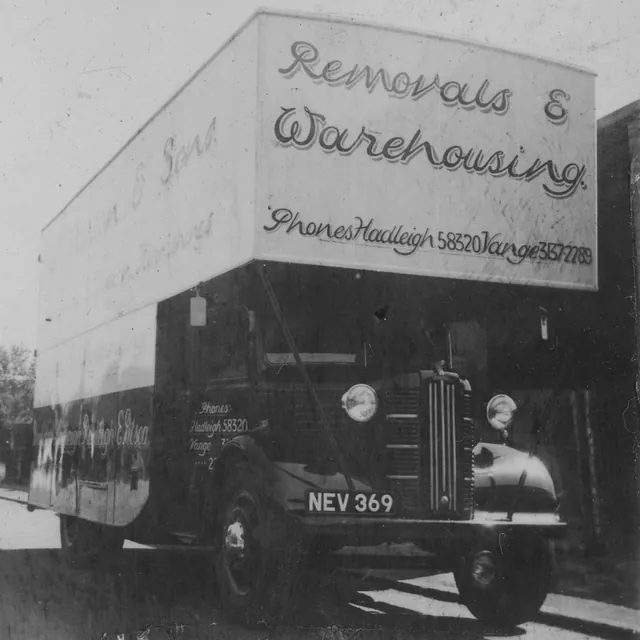 old removal van