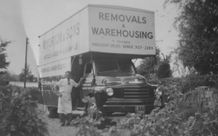 old removal van