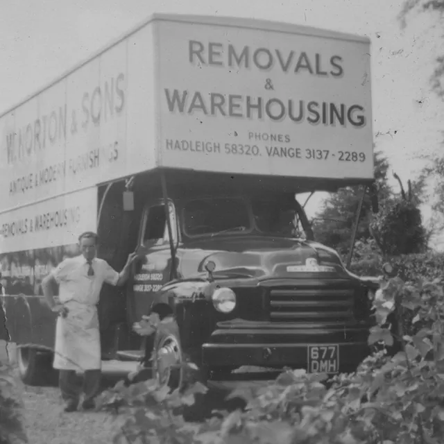 old removal van