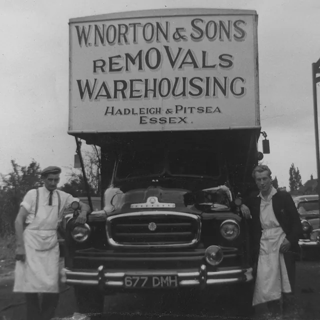 old removal van